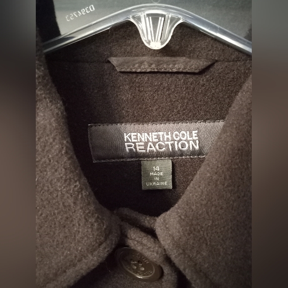 Brown/Gray Kenneth Cole Peacoat - Picture 4 of 4